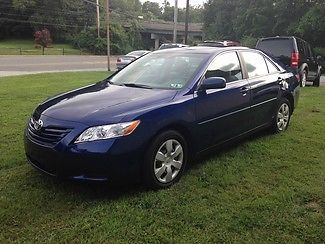 2007 blue toyota camry v6 le lowest miles low price mint condition automatic