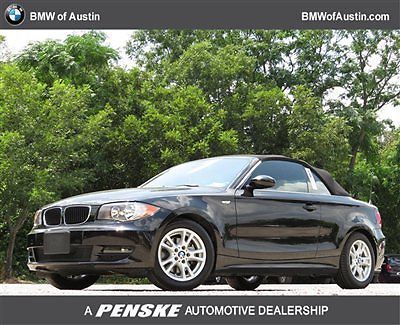 1 series bmw 1 series 128i low miles 2 dr convertible automatic gasoline 3.0l do