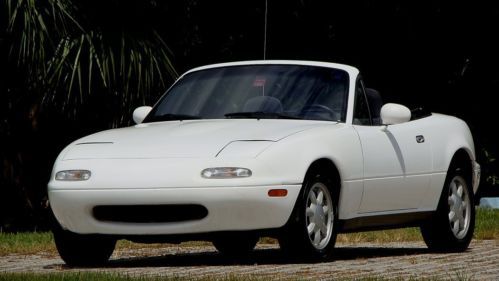 1992 mazda miata m-x5 convertible 89,000 florida miles selling with no reserve