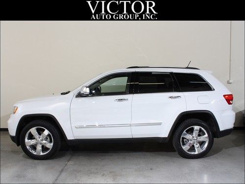 2013 grand cherokee limited 4x4 navigation pano roof tow hitch overland wheels