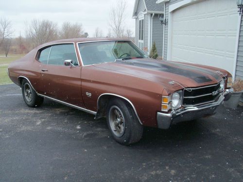 Original owner 1971 chevelle ss 454 ls5 matching numbers