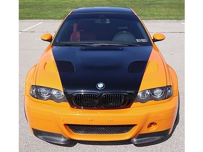 2005 bmw m3 factory fire orange custom paint job with over $25k in modifications