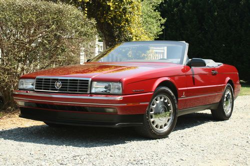 1993 cadillac allante, 39k miles, investment quality, nicely optioned, original