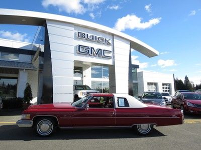 1975 cadillac coupe deville stunning condition through-out !  ice-cold a/c !