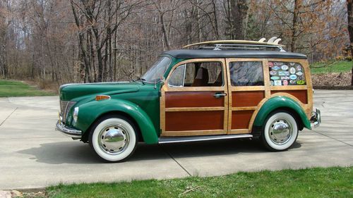 1973 volkswagen custom beetle woody wagon