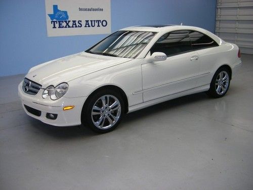 We finance!!!  2008 mercedes-benz clk350 coupe automatic roof wood 6 cd 17 rims
