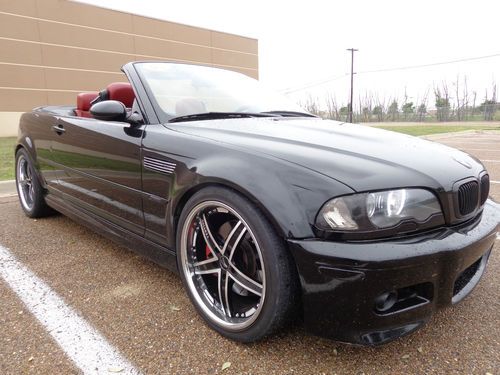 2005 bmw m3 convertible 78,000 miles automatic and manual transmission