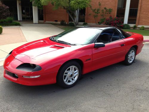 '94 camaro z-28 6 speed t-top nice clean original with no reserve  not  ss