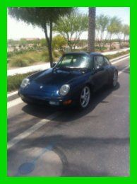 1997 carrera 3.6l h6 12v manual coupe sunroof leather cd blue keyless entry
