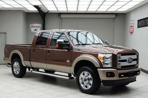 2012 ford f250 diesel 4x4 king ranch heated leather rear camera powerstroke
