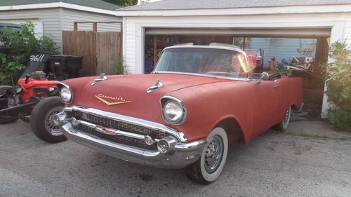 1957 chevy convertible ,stored for 38 years