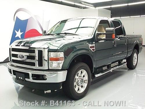 2010 ford f250 4x4 crew diesel fx4 off-road leather 44k texas direct auto