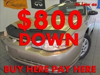 2004(04) chevrolet monte carlo ls beautiful gold! clean! must see! save now!!!