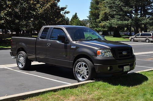 2006 ford f-150 xl extended cab low mileage gray 73,900 miles