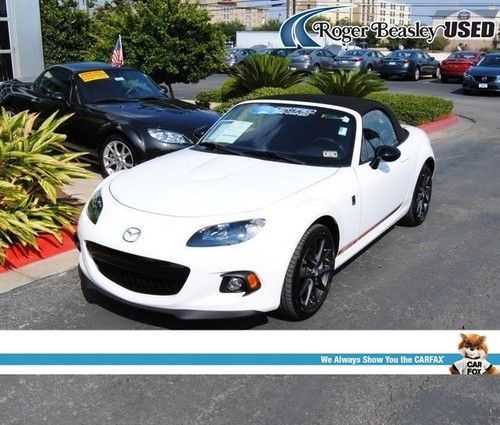 2013 mx-5 miata club certified cpo manual aux input tpms cruise control traction