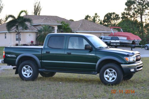 01 toyota tacoma trd pre runner sr5 automatic double cab