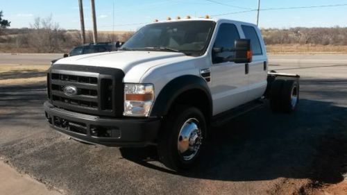 2008 ford f550 crew cab flat bed 9ft bed 2 wheel drive