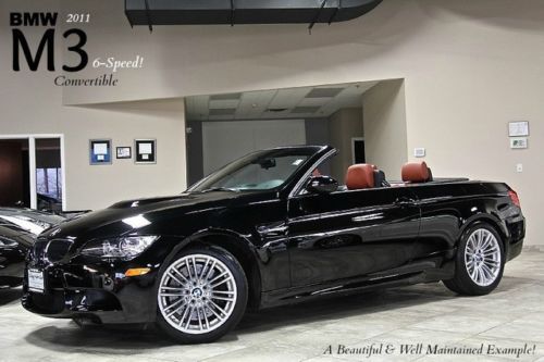 2011 bmw m3 convertible sport navigation xenon cold weather $75k+msrp one-owner