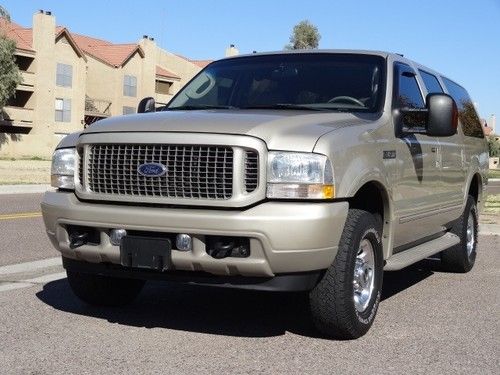 *** no reserve***2004 ford excursion 4x4 limited super clean and fully loaded!!!