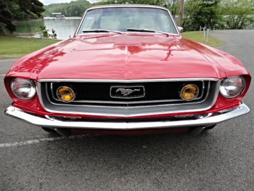 1968 ford mustang gt j code 4spd coupe not fastback