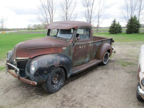 1941 ford halfton shortbox, 1938,1939,1940,1942, rat rod, patina, shop truck