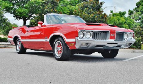 Simply the best that can be found 70 oldsmobile 442 w-30  convertible clone a/c