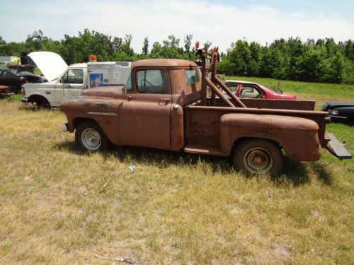 1955 chevrolet pickup needs restoring