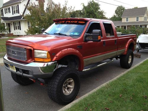 1999 f-350 super duty, lifted, crew cab, long bed