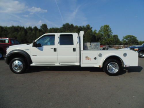 2007 ford f550 xlt tuscany custom conversion crew cab 4x4 with hauler bed diesel