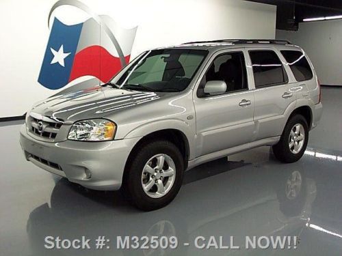 2006 mazda tribute s 3.0l v6 sunroof roof rack only 69k texas direct auto