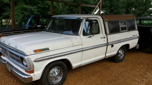 1972 ford truck f100 ranger xlt short bed / one owner / solid original condition