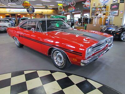 1970 plymouth gtx rotisserie 440 matching numbers 4 speed dana 60 six pack added
