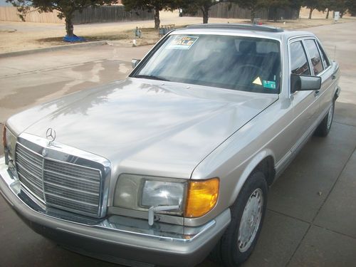 1986 mercedes-benz 300sdl base sedan 4-door 3.0l