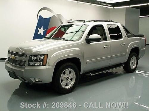 2010 chevy avalanche lt z71 sunroof leather only 54k mi texas direct auto