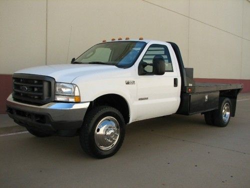 2004 ford f-550 4x4 diesel, 11 ft. flat bed, just serviced, only 71k miles!
