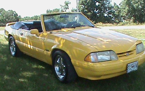 1993 ford mustang convertible lx feature car limited edition 5.0 ho low miles