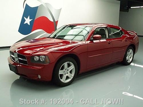 2010 dodge charger sxt sunroof htd leather spoiler 25k texas direct auto
