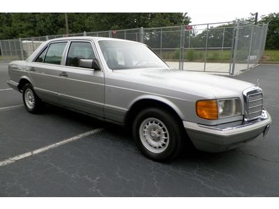 1984 mercedes-benz 300sd 1 owner georgia owned sunroof leather seats no reserve