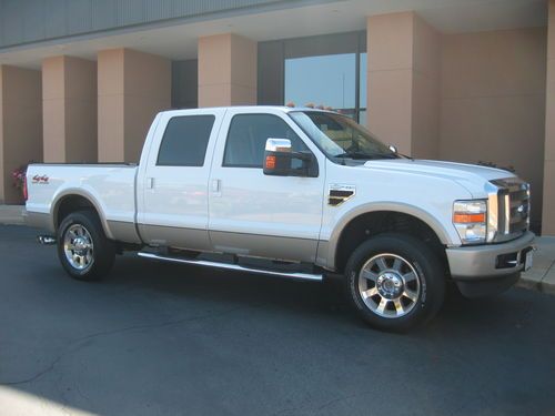 1-owner f-250 king ranch diesel by central bank. not a repo truck. no repo!