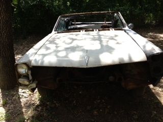 1966 pontiac lemans convertible / gto/ temptest parts car