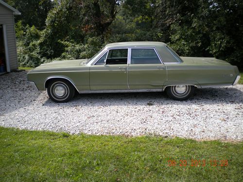 Chrysler newport..only 2 owners and garage kept since 1968!! awesome low mileage