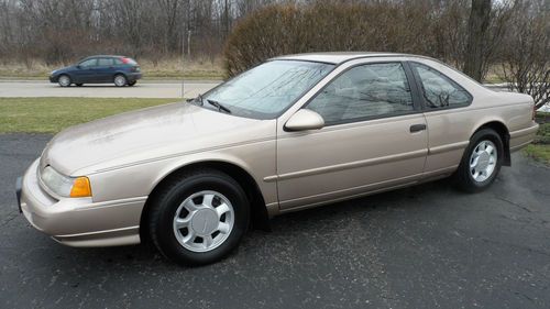 1993 ford thunderbird lx coupe 2-door 3.8l - low mileage 59k very nice!
