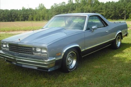 1984 chevrolet el camino conquista ss street rod with crate motor