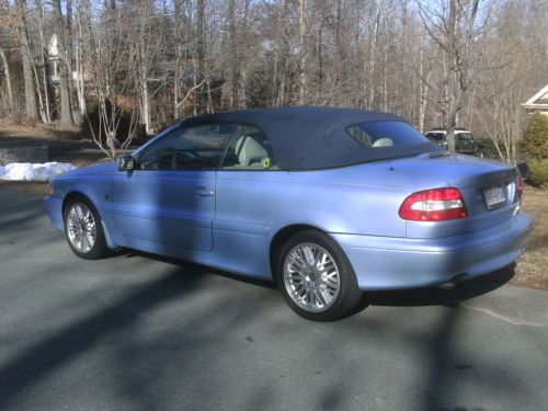 2004 volvo c70 convertible- rare color, dealer maintained priced for fast sale!