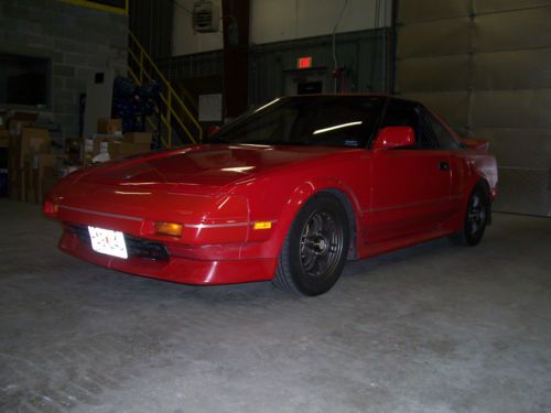 A rare find-1988 mr2 supercharged-t-tops-serviced-carfax certified-no reserve