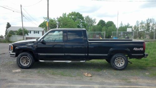 2000 chevy 3500 one ton pickup crew cab 8 foot bed 4wd