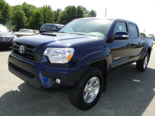 2013 toyota tacoma double cab trd rebuilt salvage title repaired, light damaged