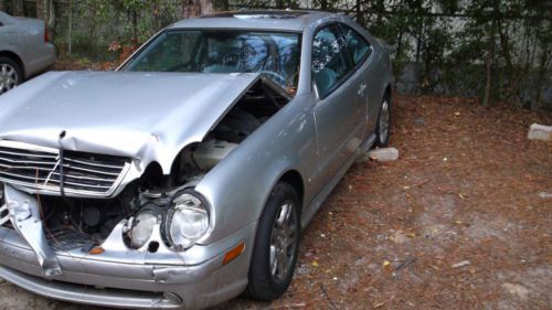 2000 clk 430 mercedes wrecked for parts