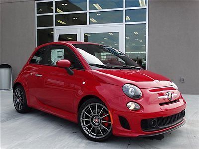 2dr hb abarth new coupe manual gasoline 1.4l 4 cyl rosso (red)