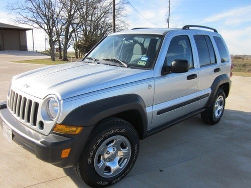 2006 jeep liberty sport 4wd 39k miles exc cond motorhome ready
